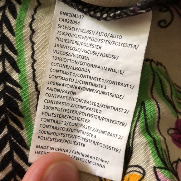 Vintage Floral Top - Picture 7 of 7